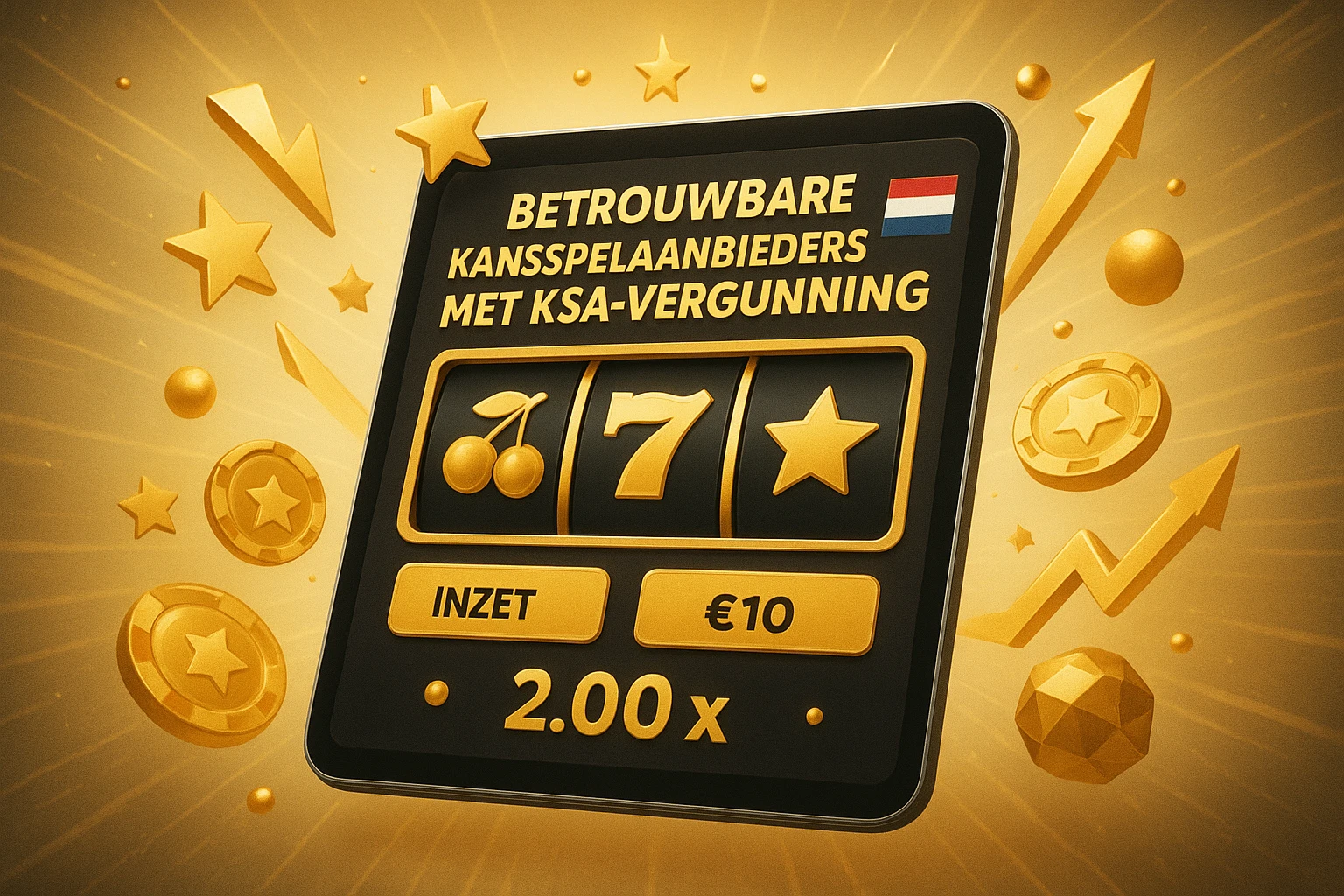 Betrouwbare kansspelaanbieders met KSA-vergunning